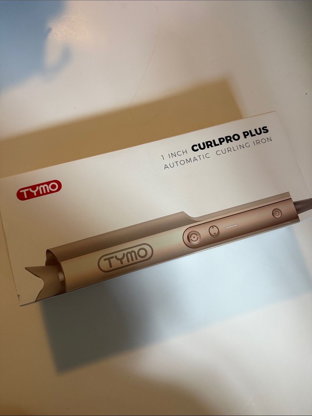 TYMO CurlPro Plus 1-Inch Automatic Curling Iron - Rose Gold used once
